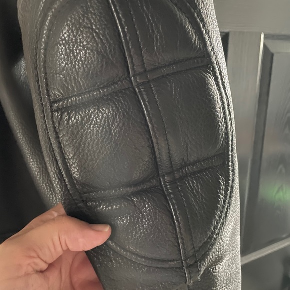 Black motorcycle jacket - Picture 5 of 10